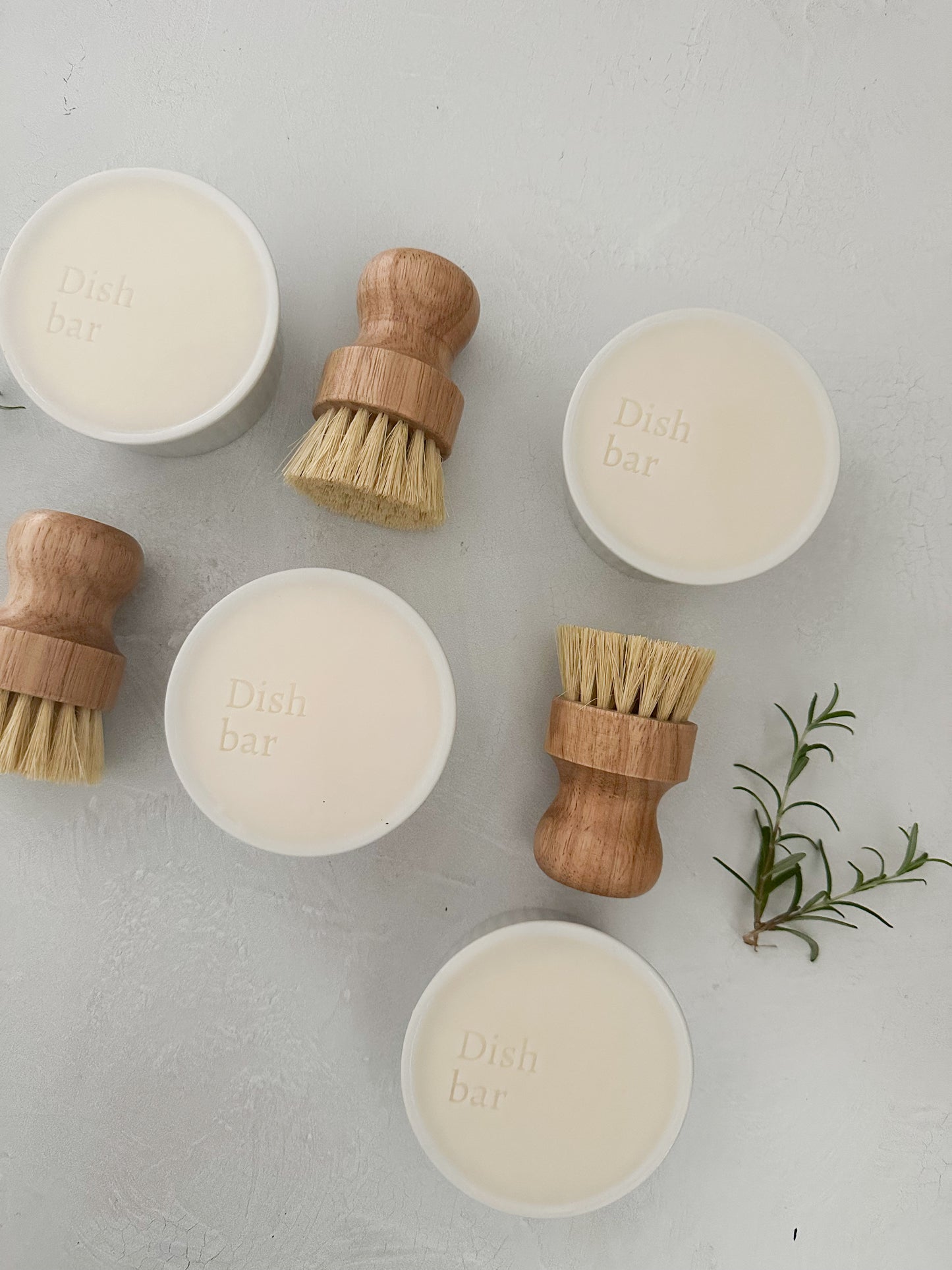 Non-toxic Solid Dish Soap in a Bowl