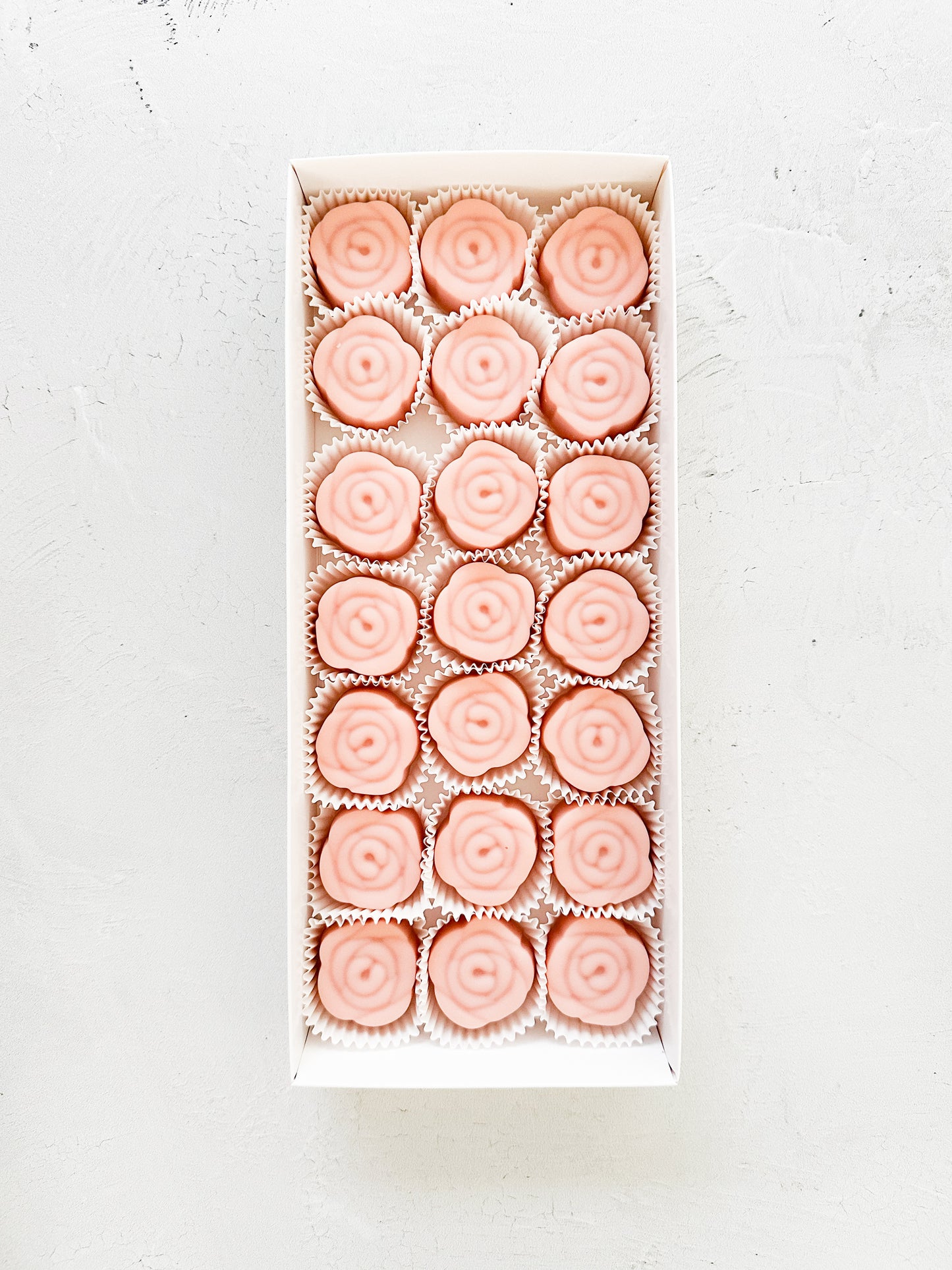 Mini Rose Soap Favors (Set of 20) - weddings, bridal shower, baby shower and more private events