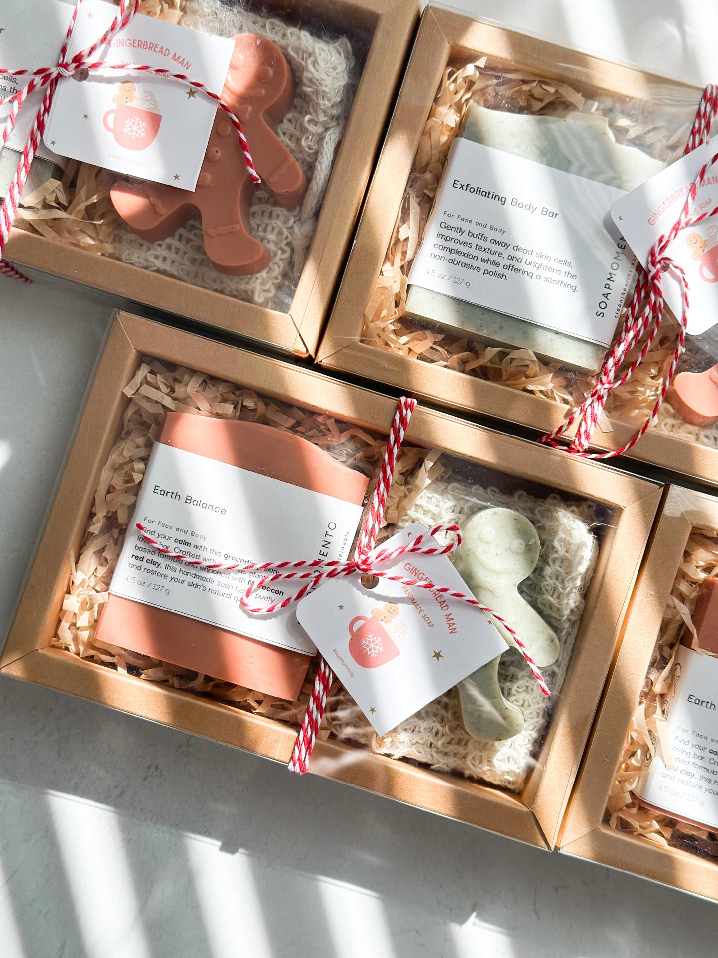 Gift Set with Gingerbread Man Soap
