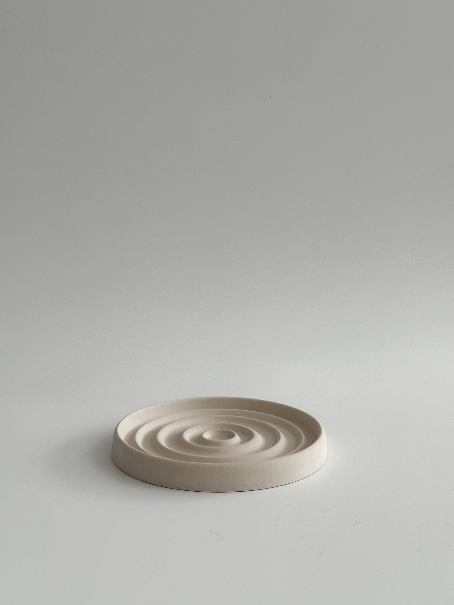 Soap Dish - Round Swirl