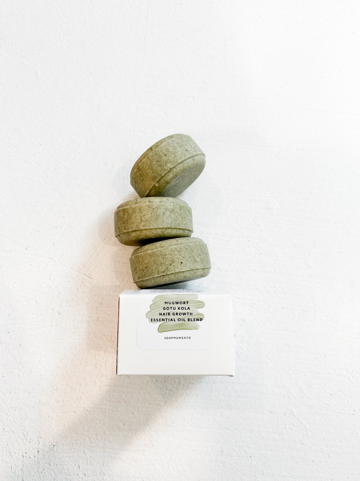 Rice protein Shampoo Bar-Mugwort+Gotu Kola