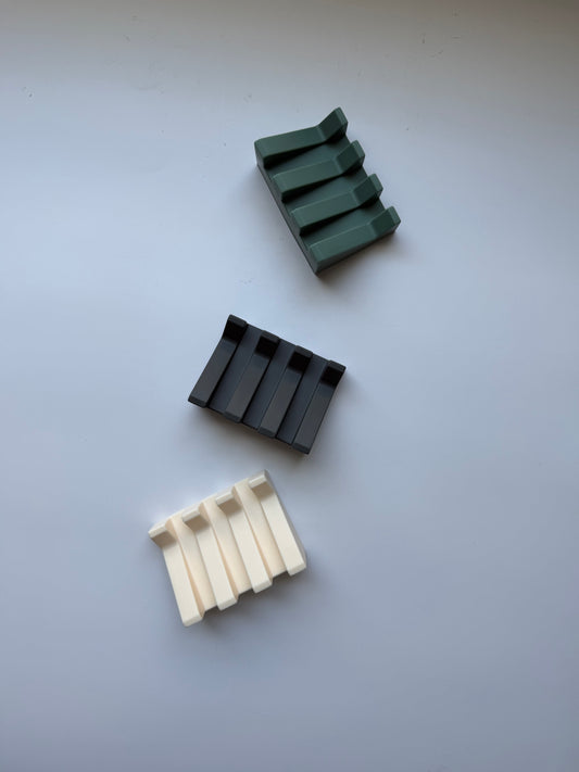 Self Draining Silicone Soap Dish