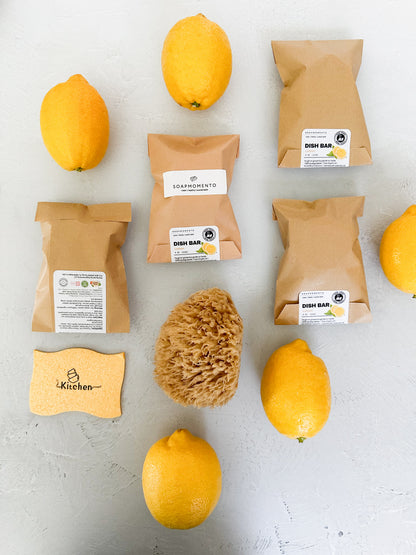 Non-toxic Dish Bars-Lemon
