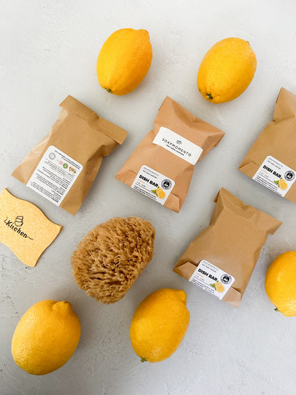 Non-toxic Dish Bars-Lemon