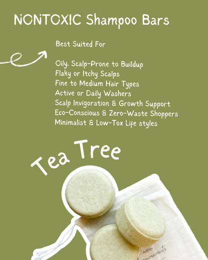 Rice Protein Shampoo Bar-Teatree