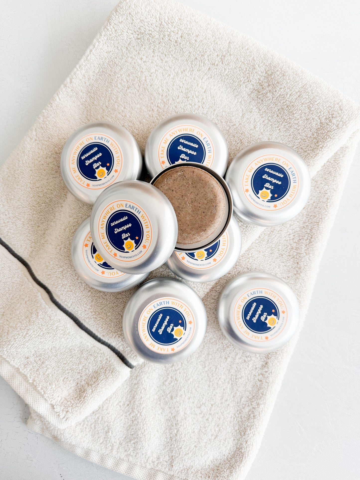 Trave Size Shampoo Bars-Take me anywhere on EARTH with you -Rice Protein + Chaga Mushroom Shampoo Bar