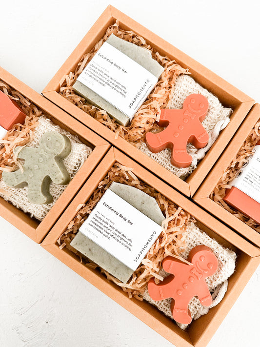 Gift Set with Gingerbread Man Soap