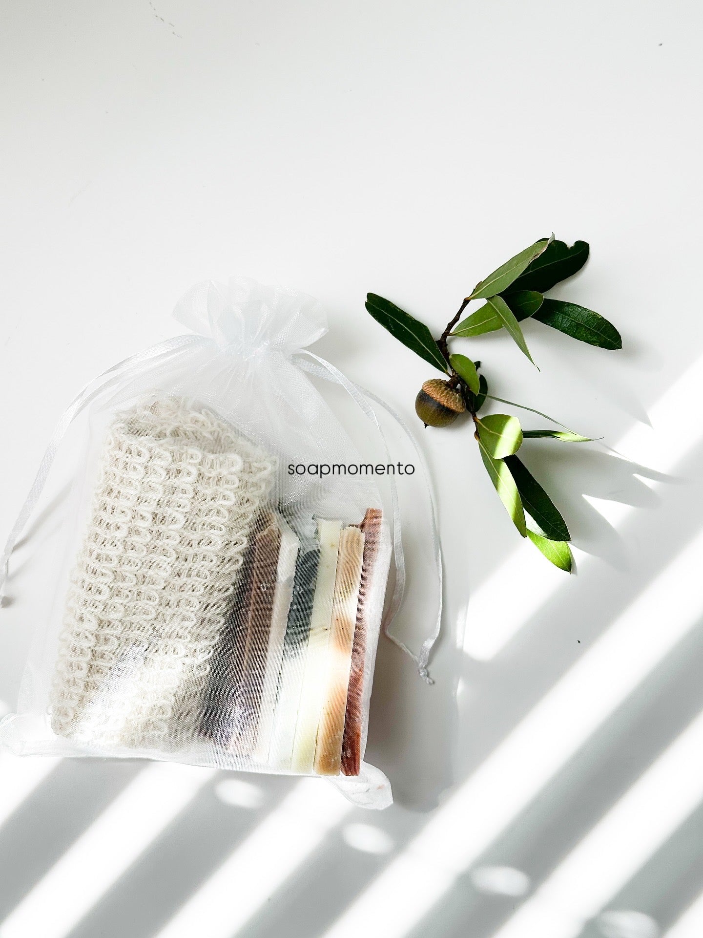 Soap Sample Slices + Soap Saver