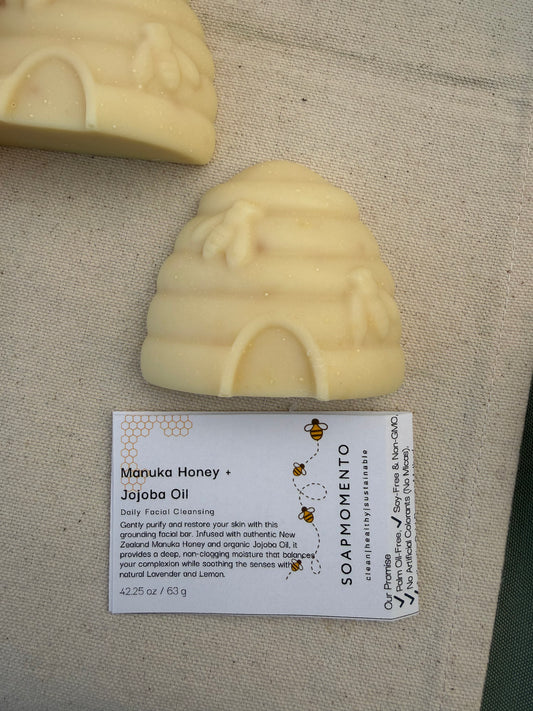 Manuka Honey + Jojoba Oil- Daily Facial Cleaning