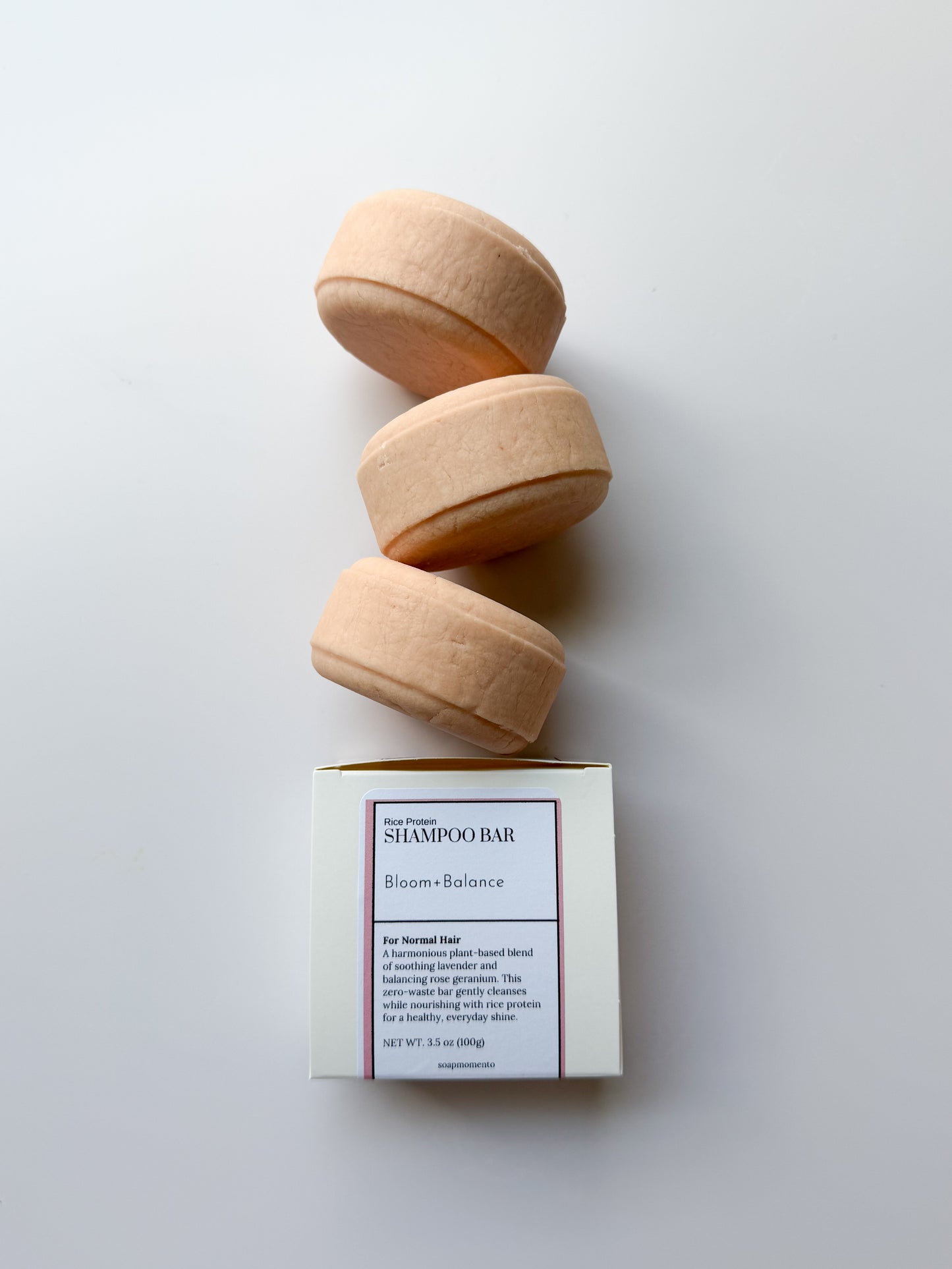 Bloom + Balance-Rice Protein Shampoo Bar