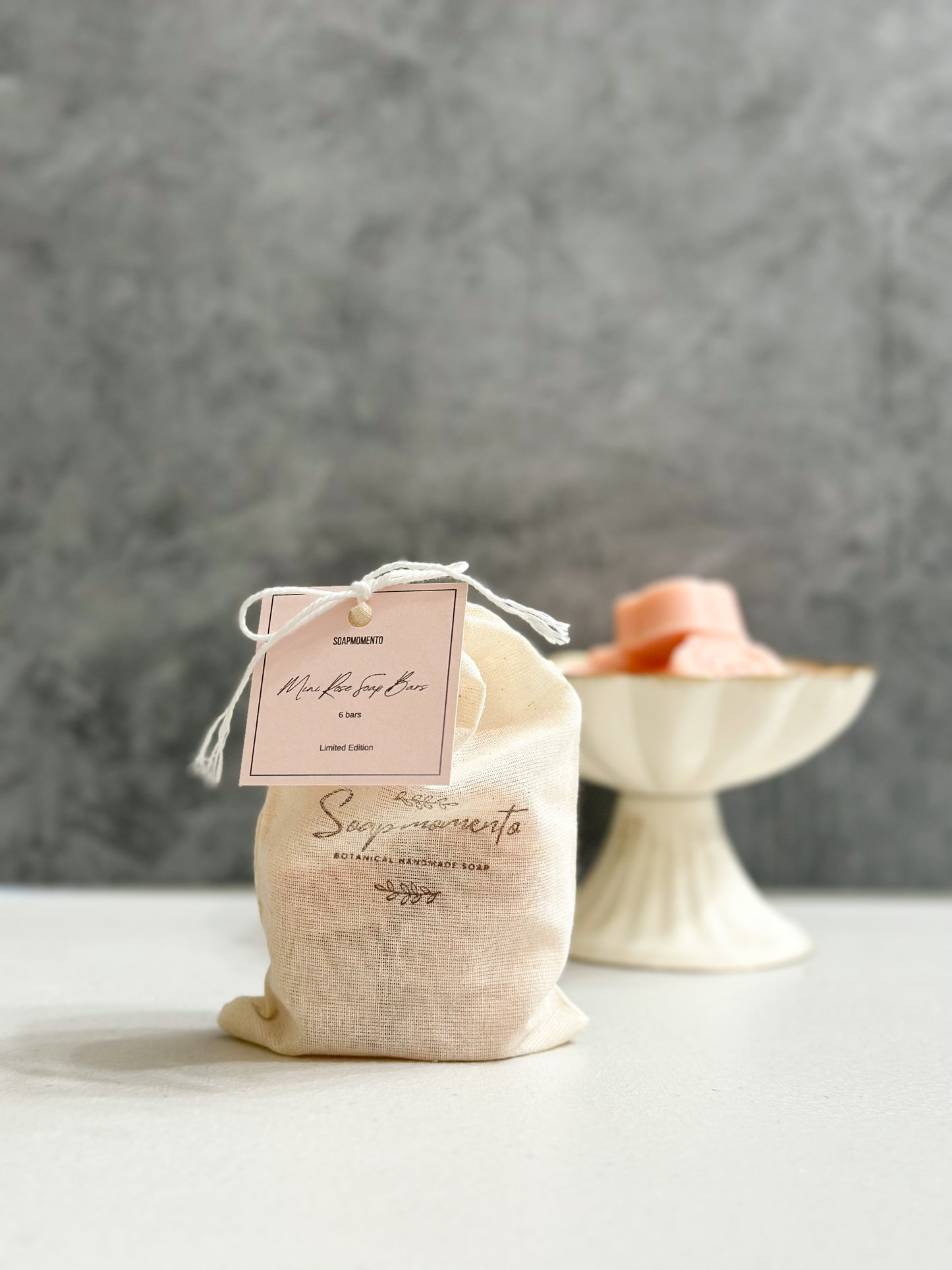 Mini Flower Soap Bars -6 mini bars